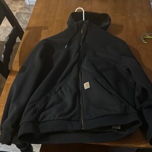 Carhartt Black Hooded Jacket